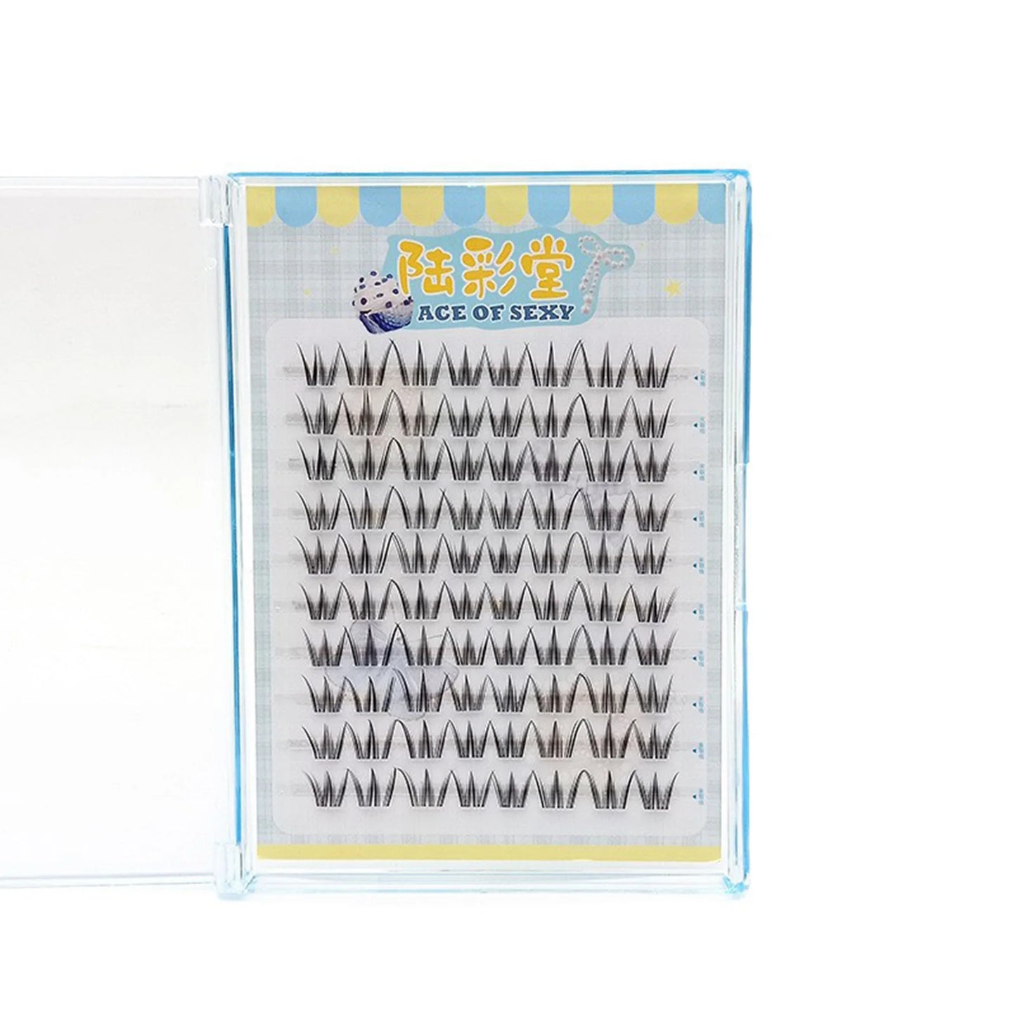 Wispy False Eyelashes 10 Rows | Natural Fluffy Cluster Lashes