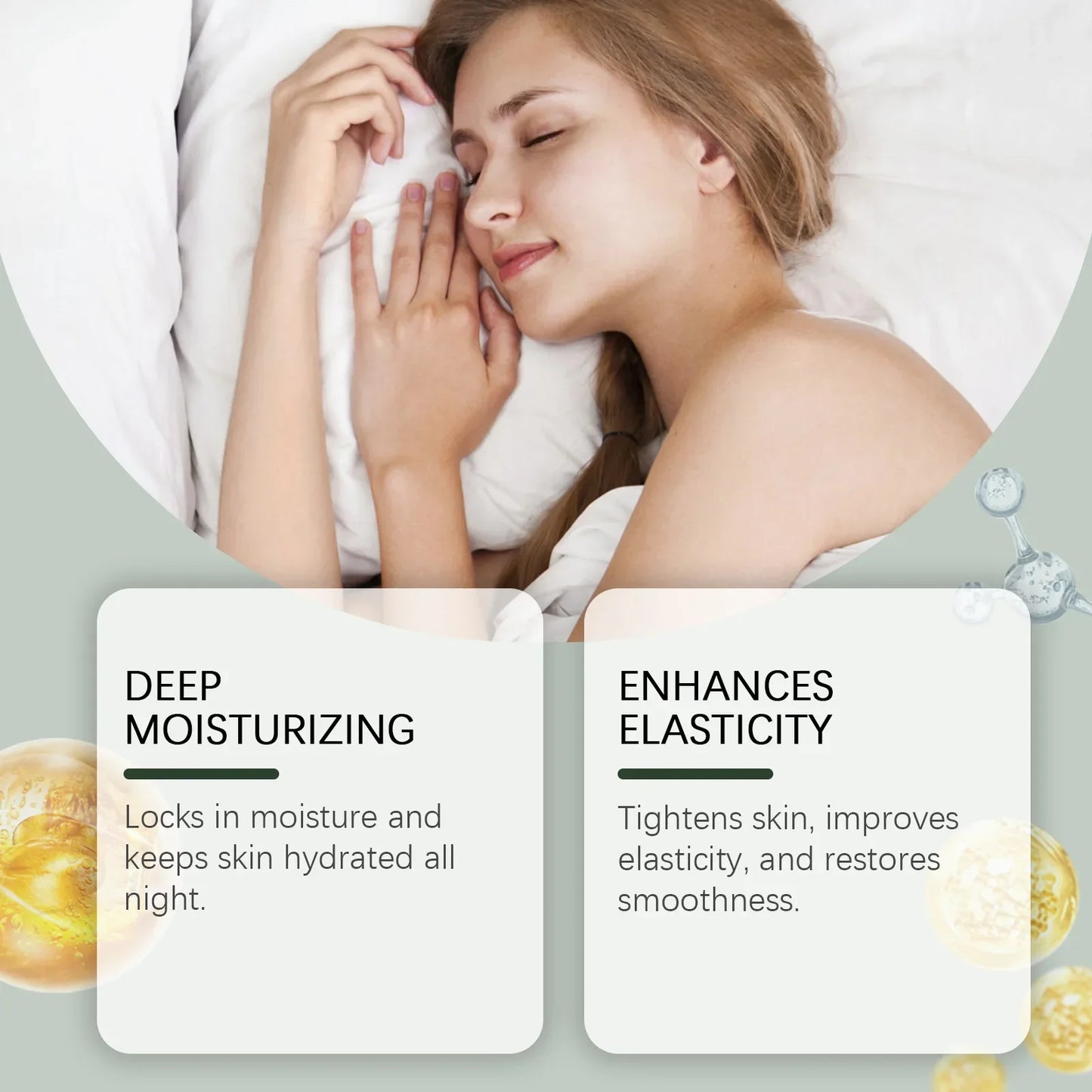 EELHOE Collagen Hydrating Face Sheet Mask – Hyaluronic Acid Peaceful Pleasures Health and Wellness