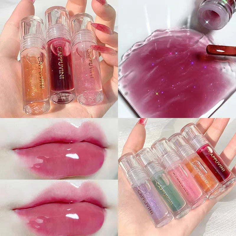 Cappuvini Ice Stick Lip Oil Balm – Hydrating & Luminous