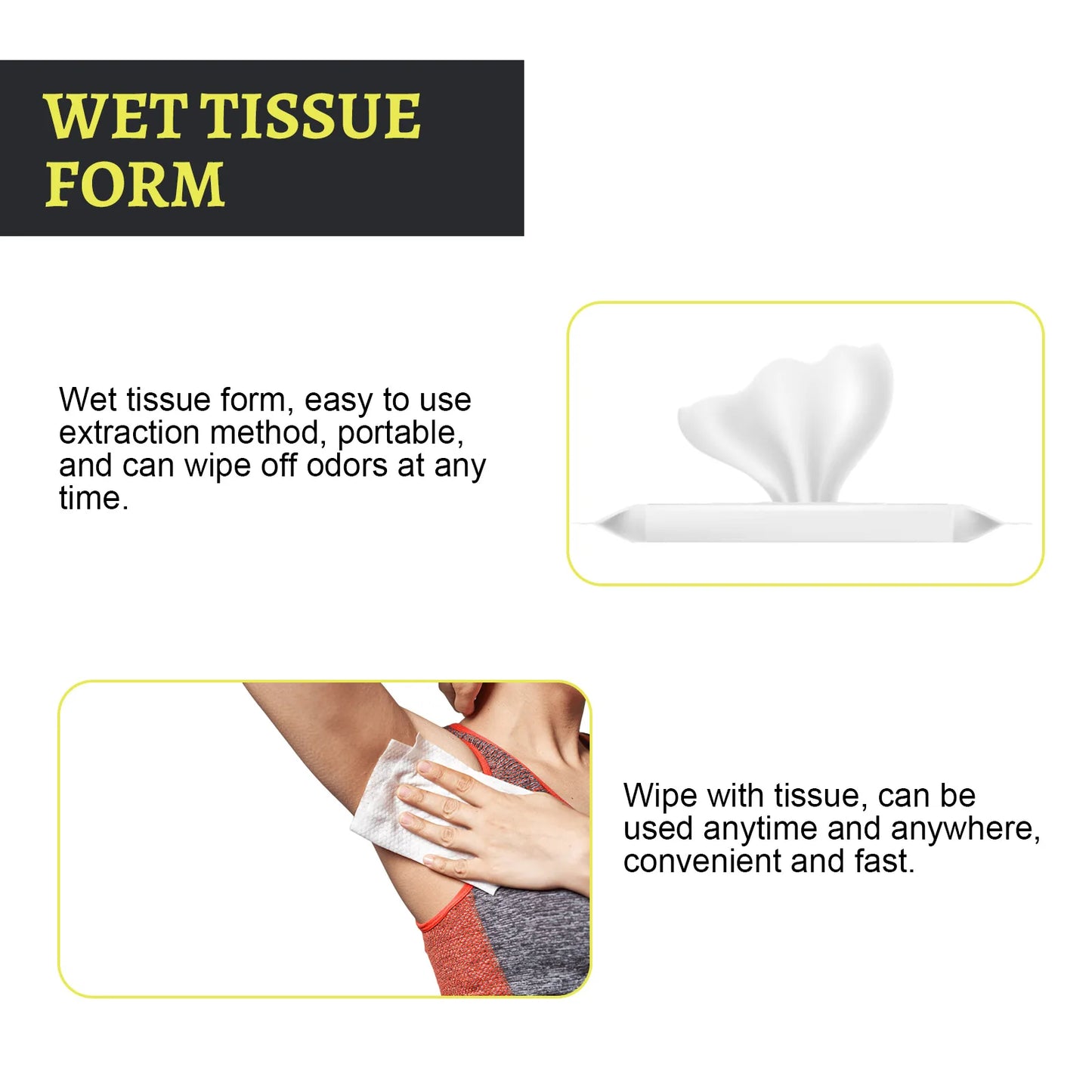 Odor-Removing Body Wipes for Sports & Sweat | Fresh Scent