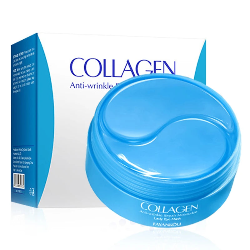 BIOAOUA 60pc Collagen Eye Masks – Dark Circles & Puffiness Patches