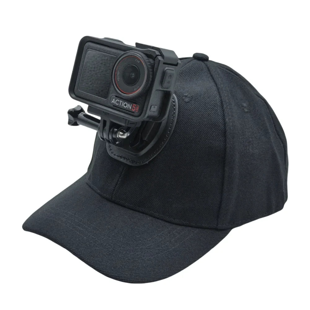 Sun Hat Cap Mount for GoPro, Insta360 & DJI OSMO Action Cams