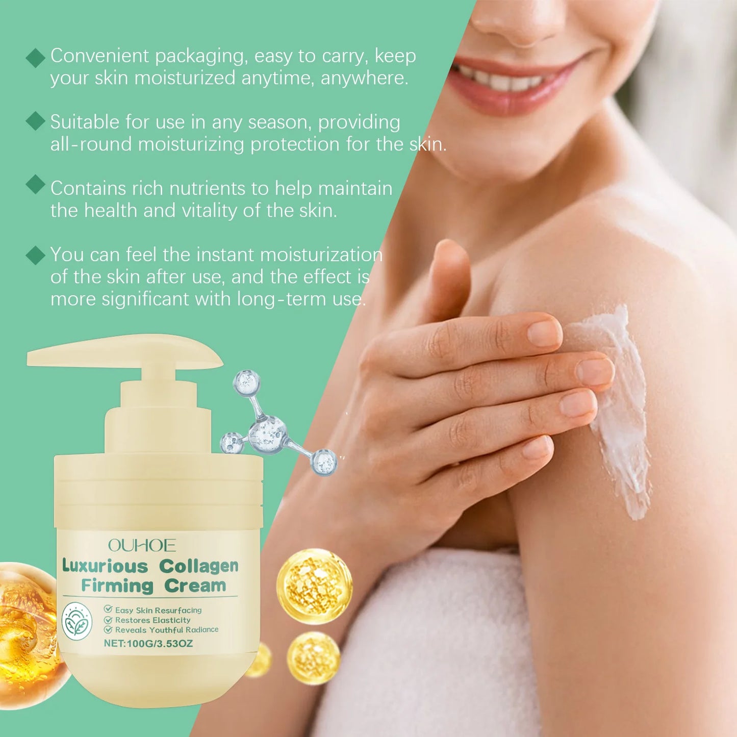 Collagen Firming Body Cream – Tighten, Lift & Even Skin Tone