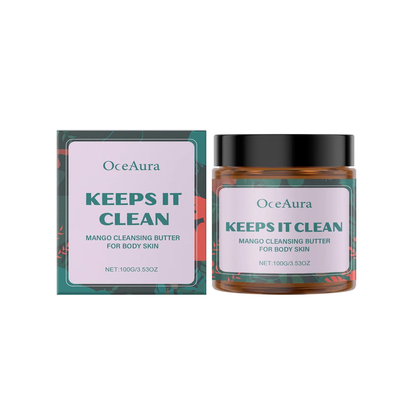 OceAura Gentle Body Cleansing Cream | Purifying Shower Gel 100g