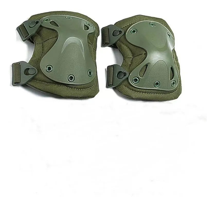 Tactical Knee Pads Outdoor Men's Version Kneeling Crawling Training Equipment Cycling Protective Gear Peaceful Pleasures Health and Wellness Military green