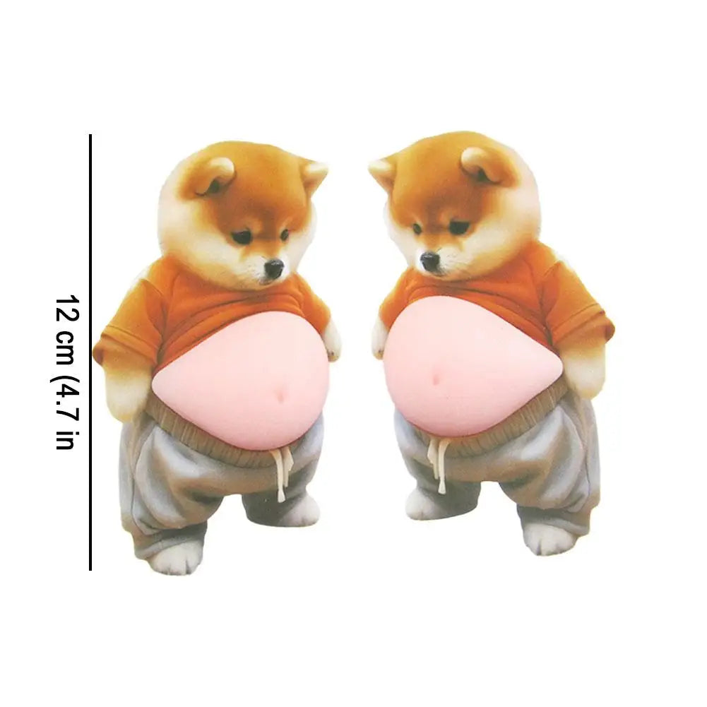 3D Cute Puppy Sticker Phone Case Decoration for Kids Peaceful Pleasures Health and Wellness