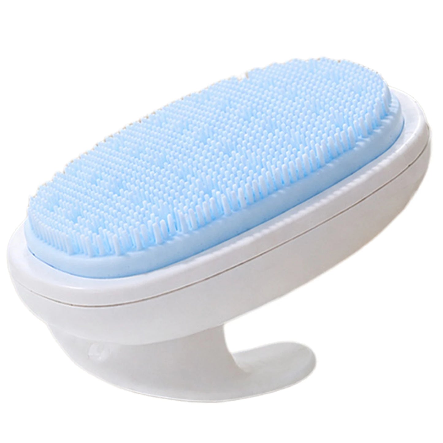 Detachable Long Handle Bath Brush with Soap Reservoir