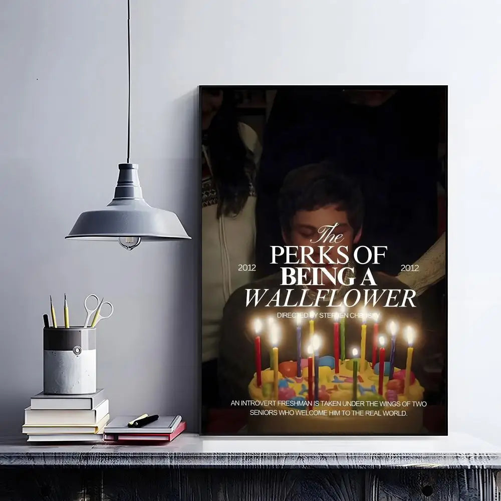 Perks of Being a Wallflower Poster – HD Self-Adhesive Wall Art Wall Art Poster Peaceful Pleasures Health and Wellness z3 21X30cmNoframe
