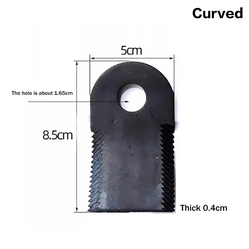 Serrated Knife Hammer | Lawn Mower Grass Shredder Replacement