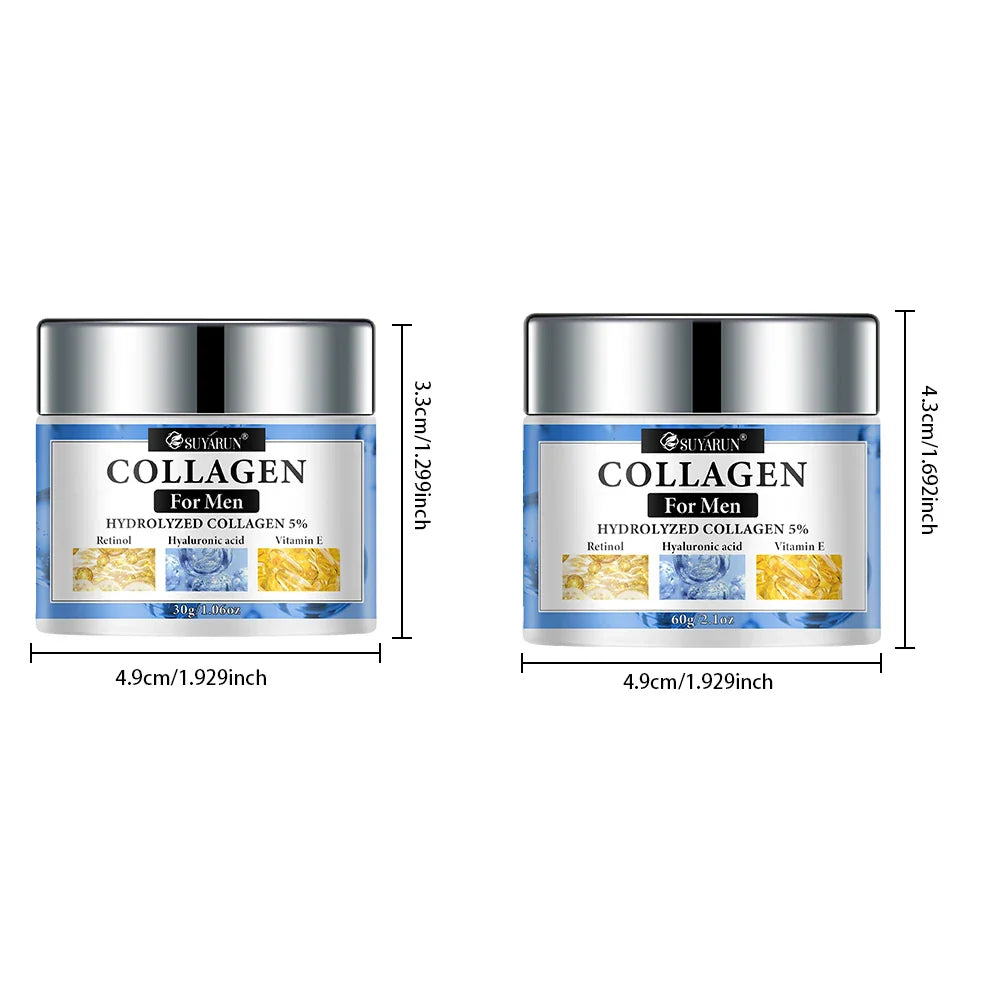 SUYARUN Retinol & Collagen Men's Face Cream – Anti-Aging