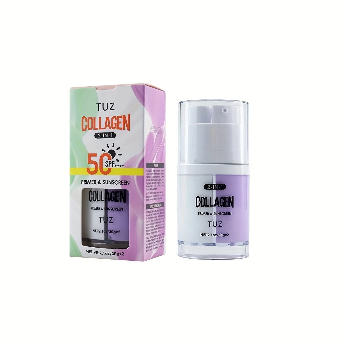 Collagen Primer and Sunscreen for Flawless Skin Peaceful Pleasures Health and Wellness PURPLE