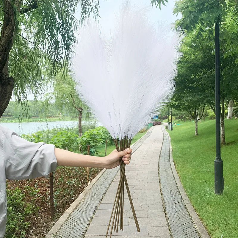 Large Silk Pampas Grass Artificial Flowers 100–120cm | Home & Wedding
