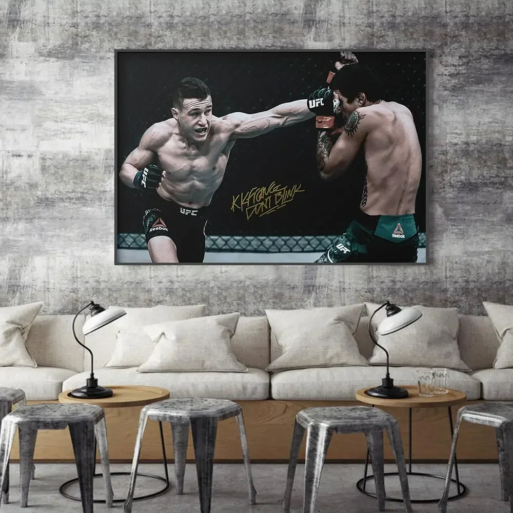 Boxing Canvas Wall Art – McGregor, Pettis & Benavidez Print Canvas Wall Art Peaceful Pleasures Health and Wellness