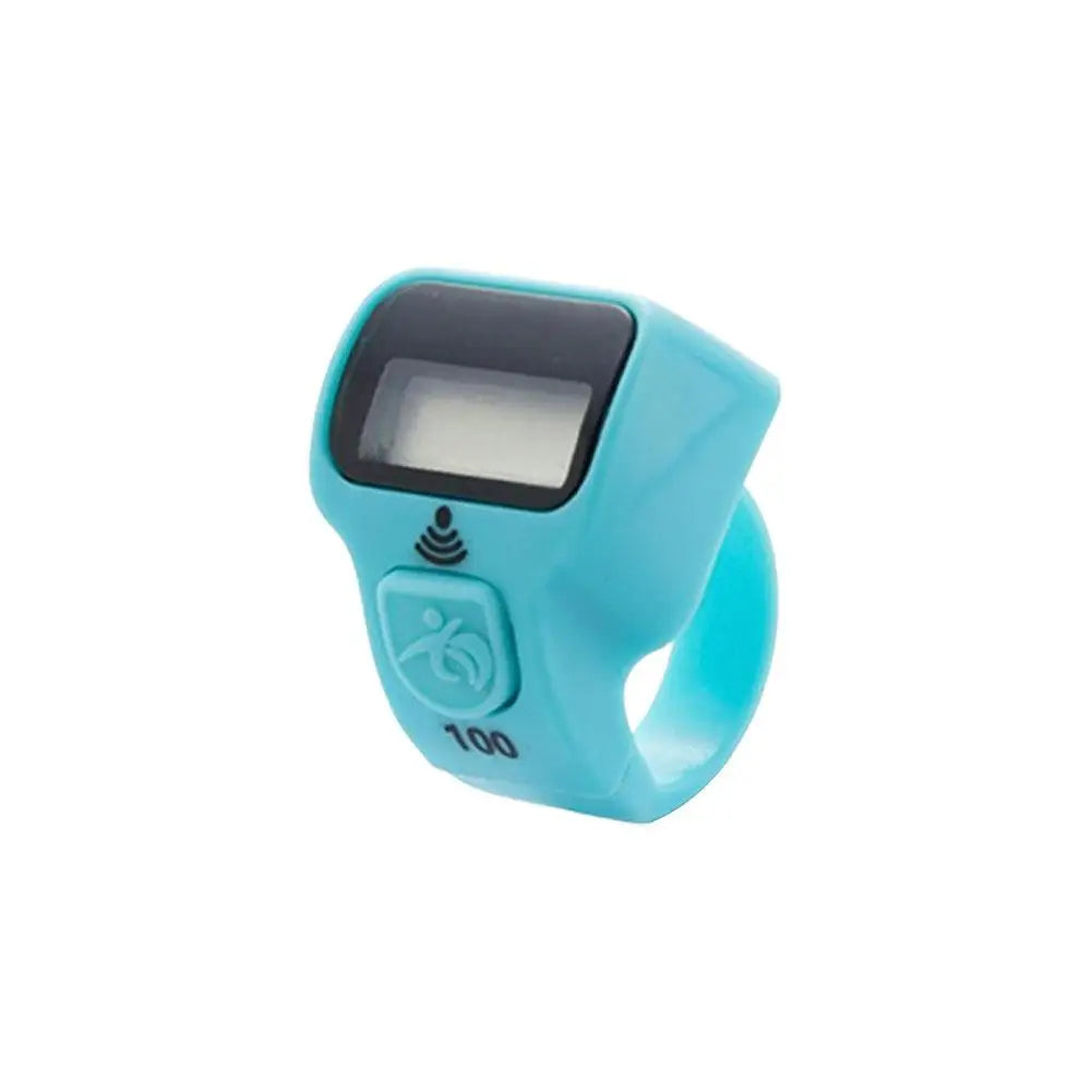 Mini LCD Finger Tally Counter – LED Thumb Clicker with Reset Peaceful Pleasures Health and Wellness J