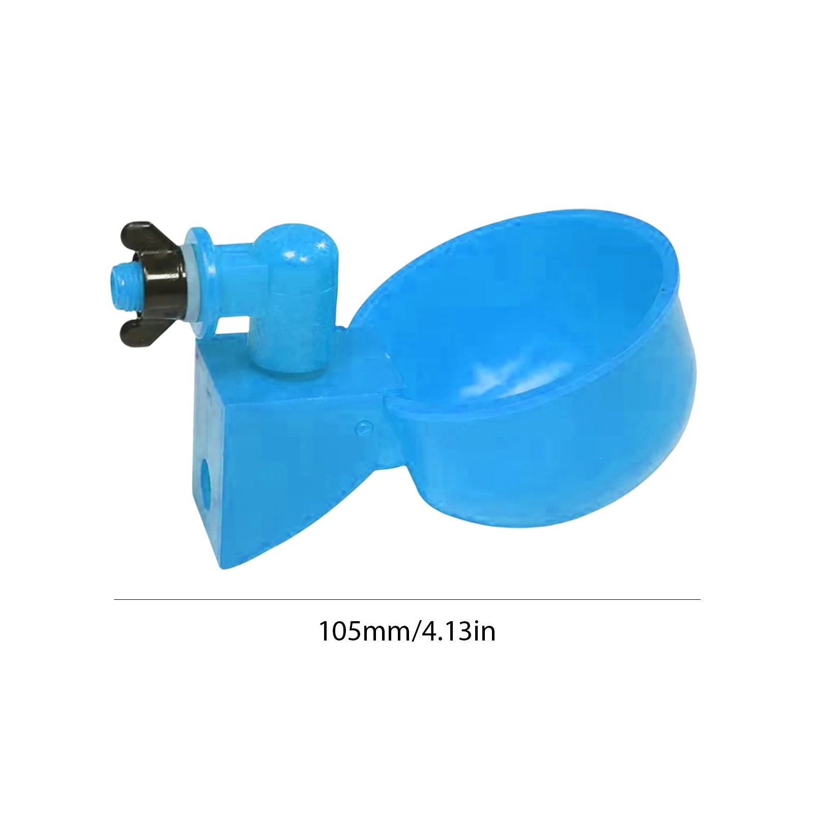 6pcs Poultry Feeder Drinker Hanging Automatic Poultry Drinking Water Bowl Plastic Practical Convenient for Farm Animal Feeding Peaceful Pleasures Health and Wellness