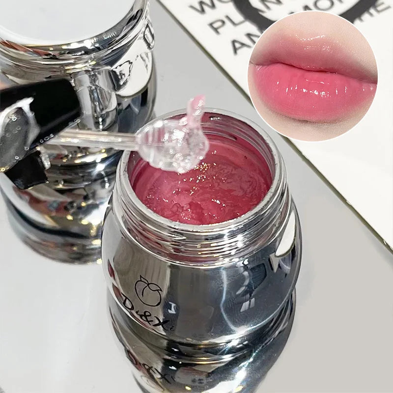 DI&XI Dudu Jelly Lip Oil Balm – Moisturizing Pre-Makeup Lip Care