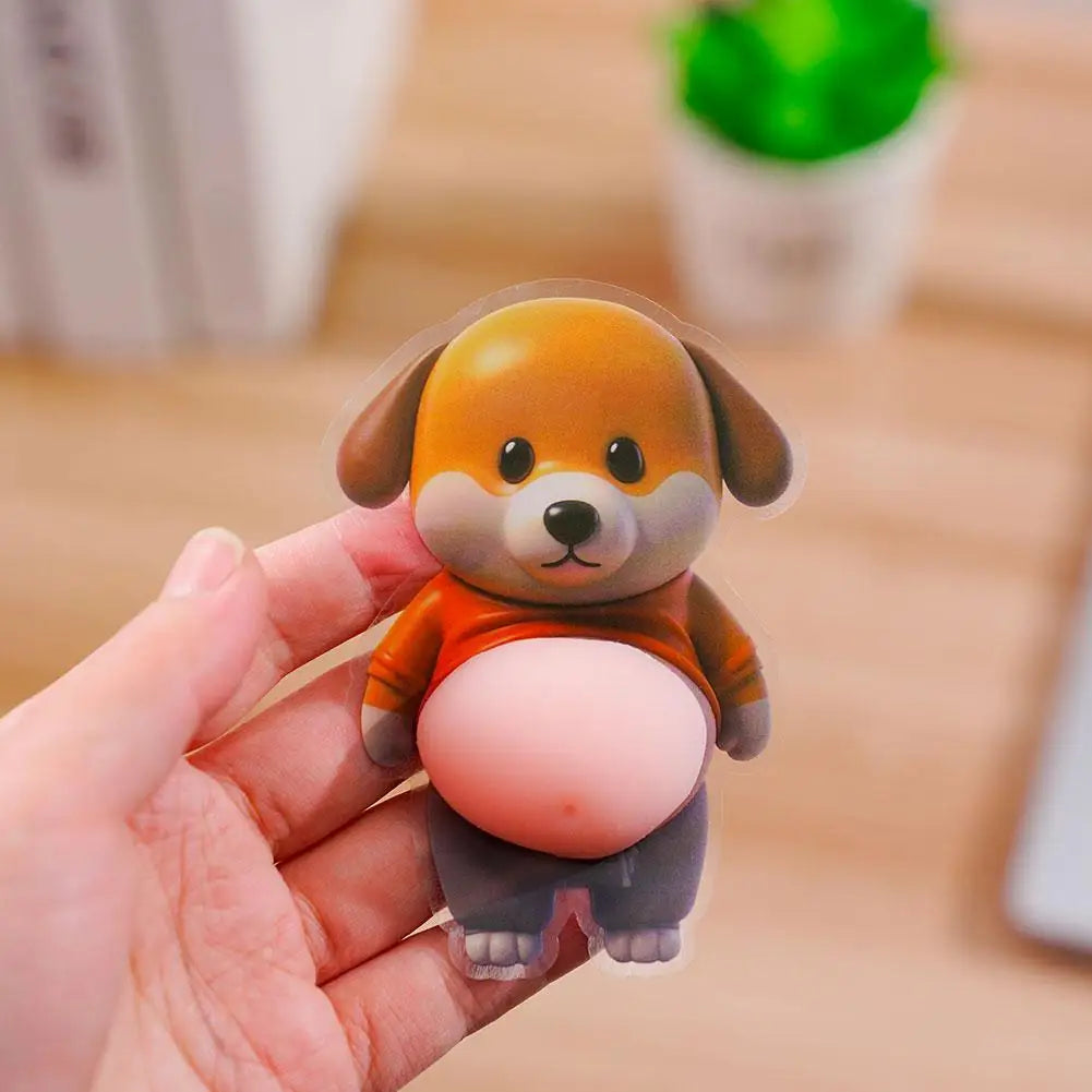Corgi Puppy Soft Squeeze Toy & Door Bumper Guard – 2 Pack