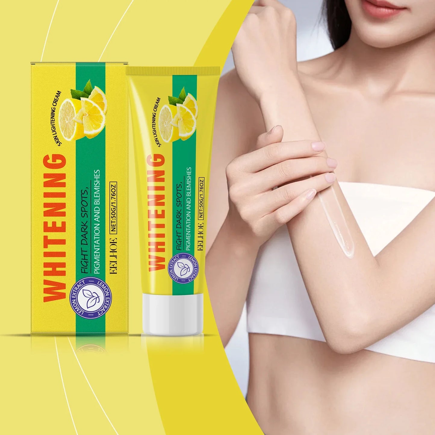 Eelhoe Lemon Body Lotion – Moisturizing & Brightening Cream