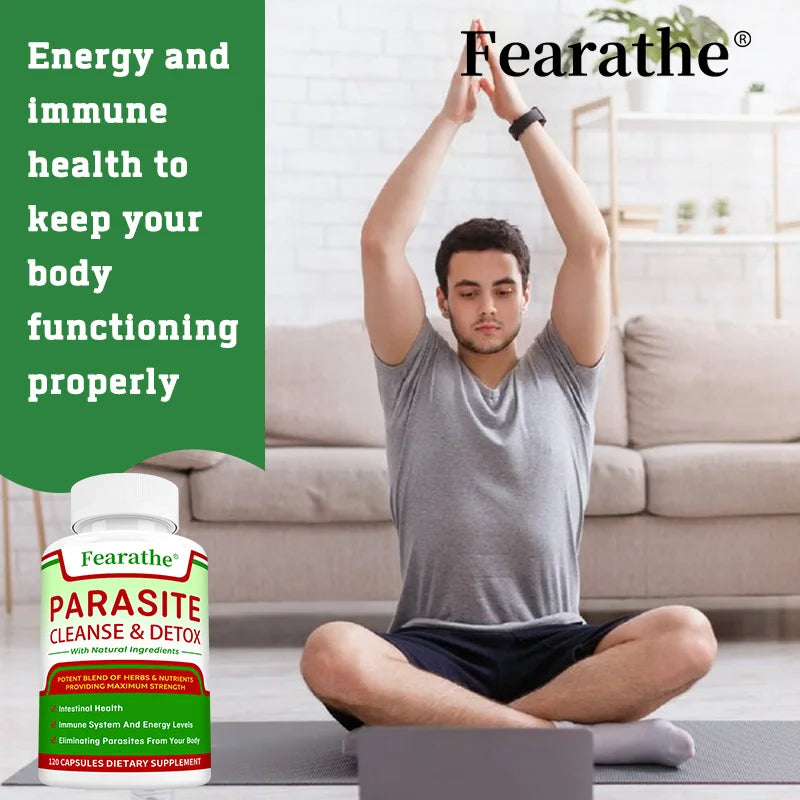 Parasite Cleanse - Bowel Cleansing Supplement, Digestive Health, Immune Health, Parasite Removal, Natural Gut Health Peaceful Pleasures Health and Wellness