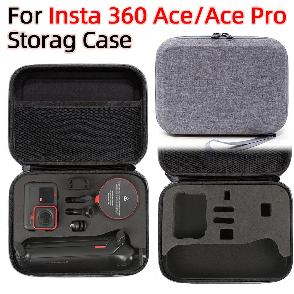 Large Capacity Camera Bag Clutch Bag For Insta 360 Ace Pro / Ace Deep Protection Storage Bag Accessory Bag Peaceful Pleasures Health and Wellness
