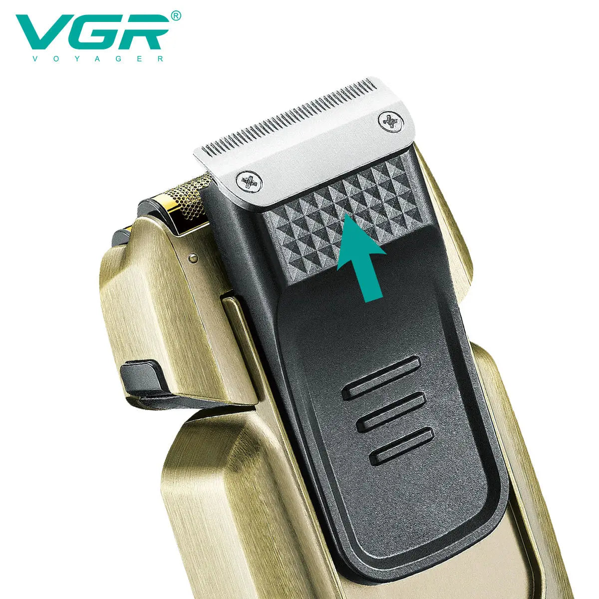 VGR 337 Hair Trimmer Rechargeable IPX6 Waterproof Cordless Shaving Machine Professional Reciprocating Metal Trimmer for Men Peaceful Pleasures Health and Wellness