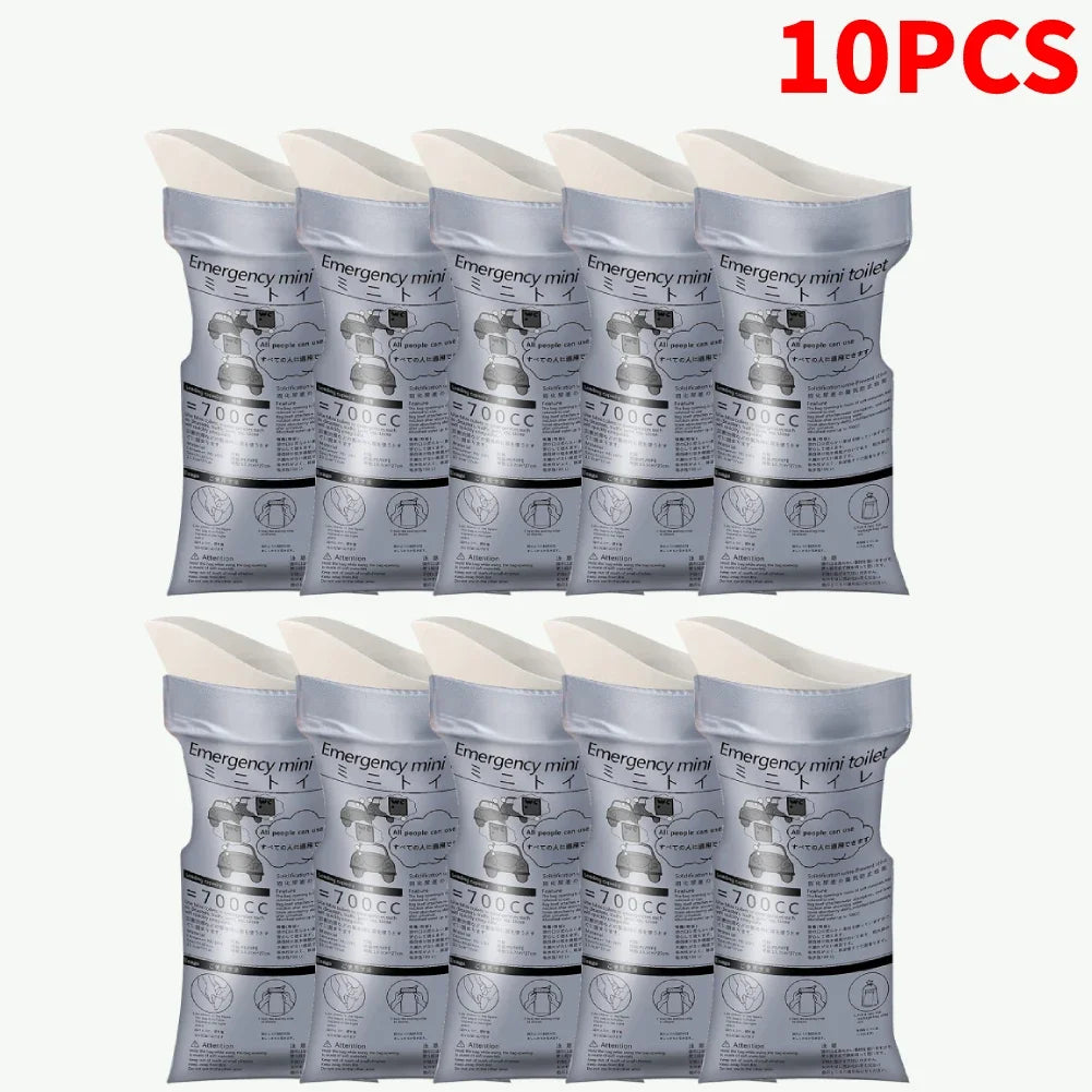 5-100PCS 700cc Car Urinate Bags Camping Outdoor Easy Emergency Piss Bags for Baby Women Men Vomit Bag Portable Toilet Bathroom Peaceful Pleasures Health and Wellness 10PCS
