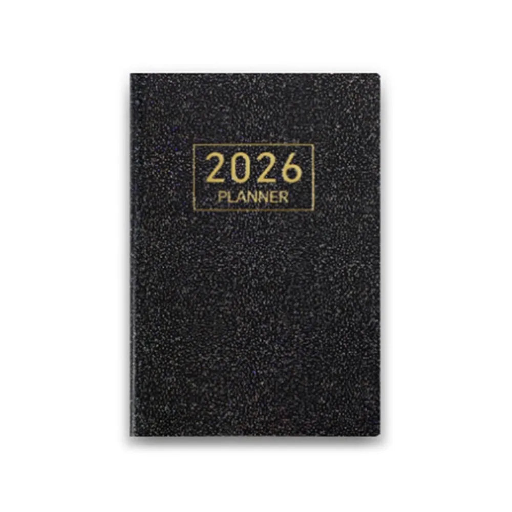 Simple Thick A7 Mini Notebook Square Calendar Weekly Planner Notepad To Do List School Office Portable Pocket Memo Work Planner Peaceful Pleasures Health and Wellness Style 4