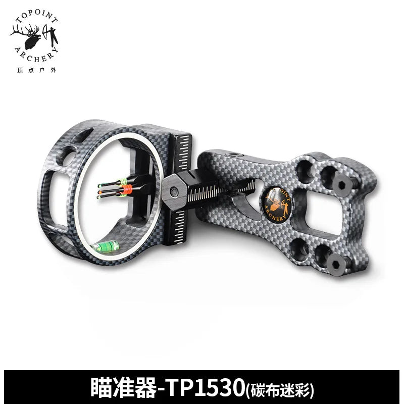 Archery TOPOINT TP1530 Sight Compound Bow Sights 3 Pin 0 029 Fiber