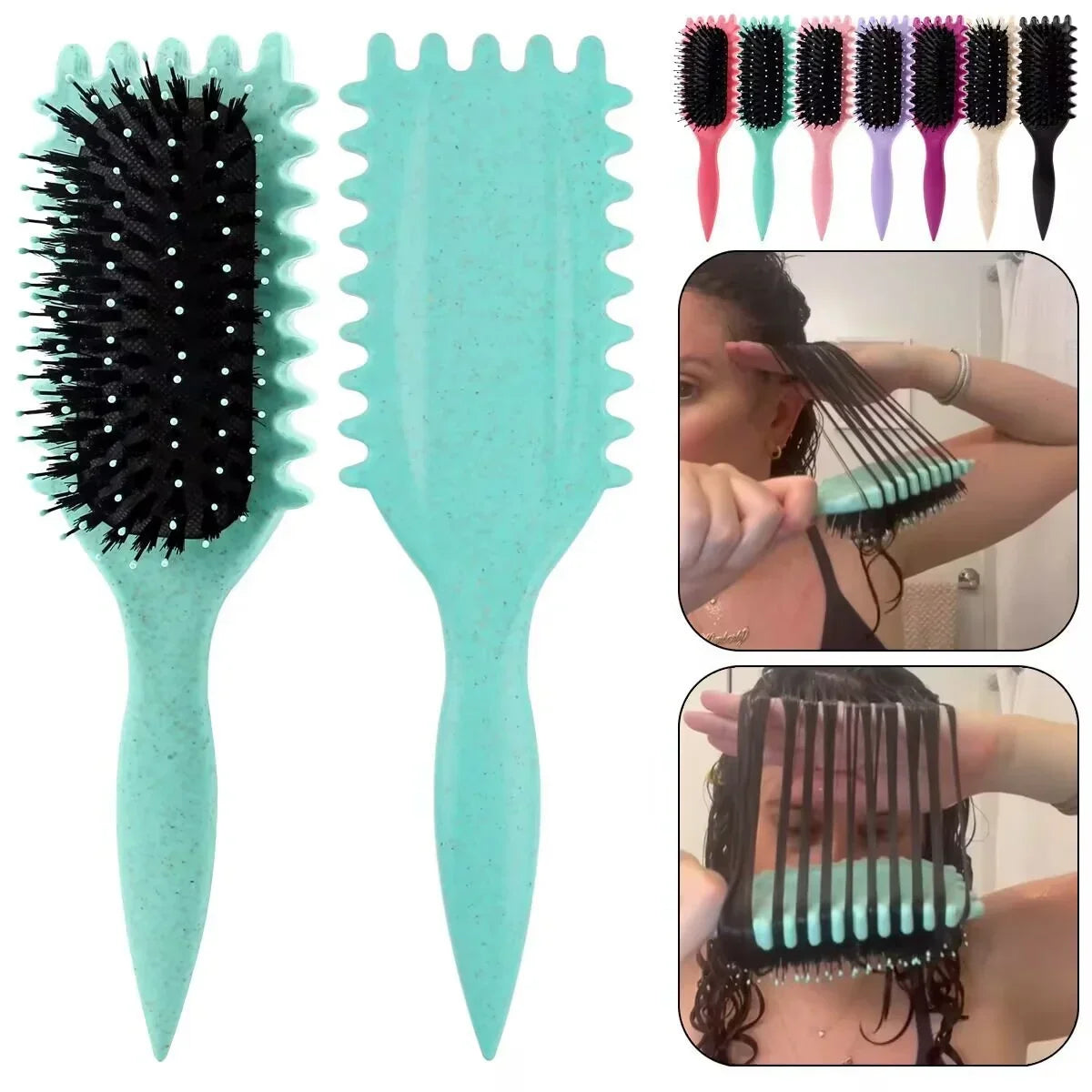 Curling Hair Styling Brush for Men & Women – Salon Quality Peaceful Pleasures Health and Wellness