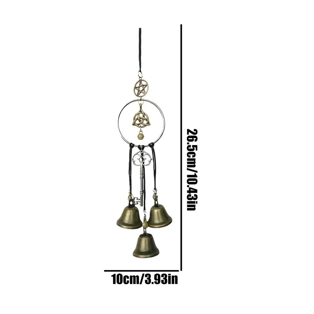 Handmade Witch Bells Wind Chime | Window & Door Décor