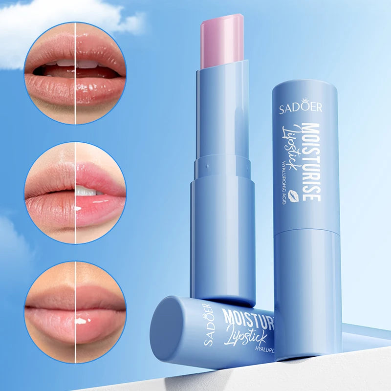 Hyaluronic Acid Lip Balm long-lasting Moisturizing Lip Care, Hydrating & Nourishing Soothe Dryness Softens Rough Lips Peaceful Pleasures Health and Wellness