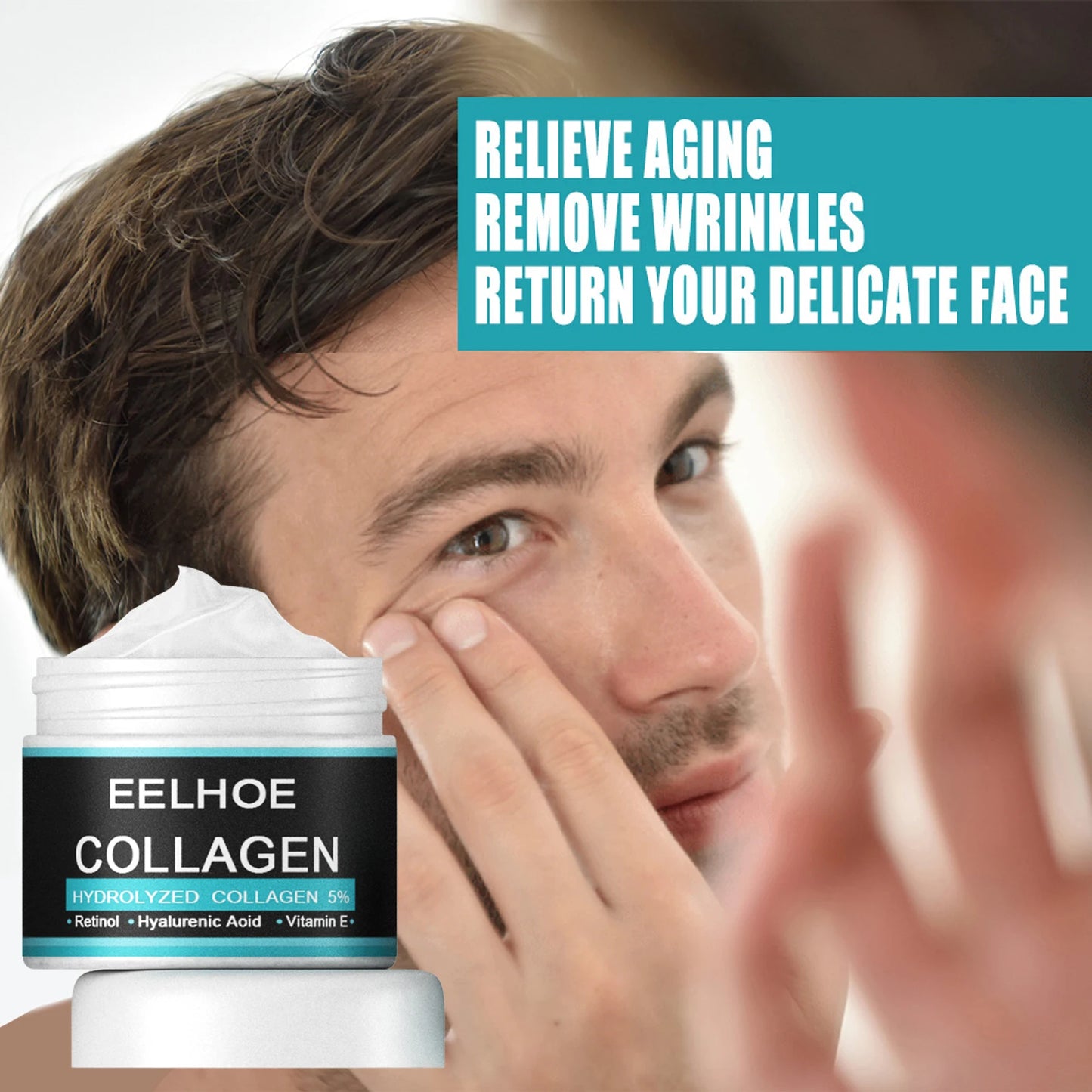 Men's Collagen Anti-Aging Face Cream – Firm & Moisturize