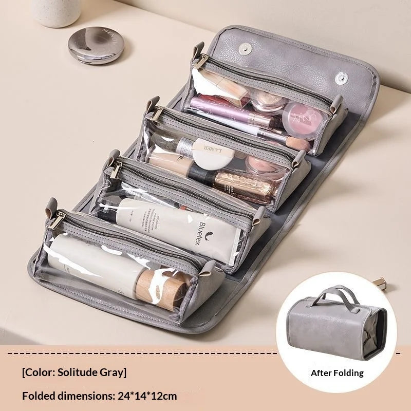 4-in-1 Waterproof Travel Makeup Organizer Bag | Large Capacity