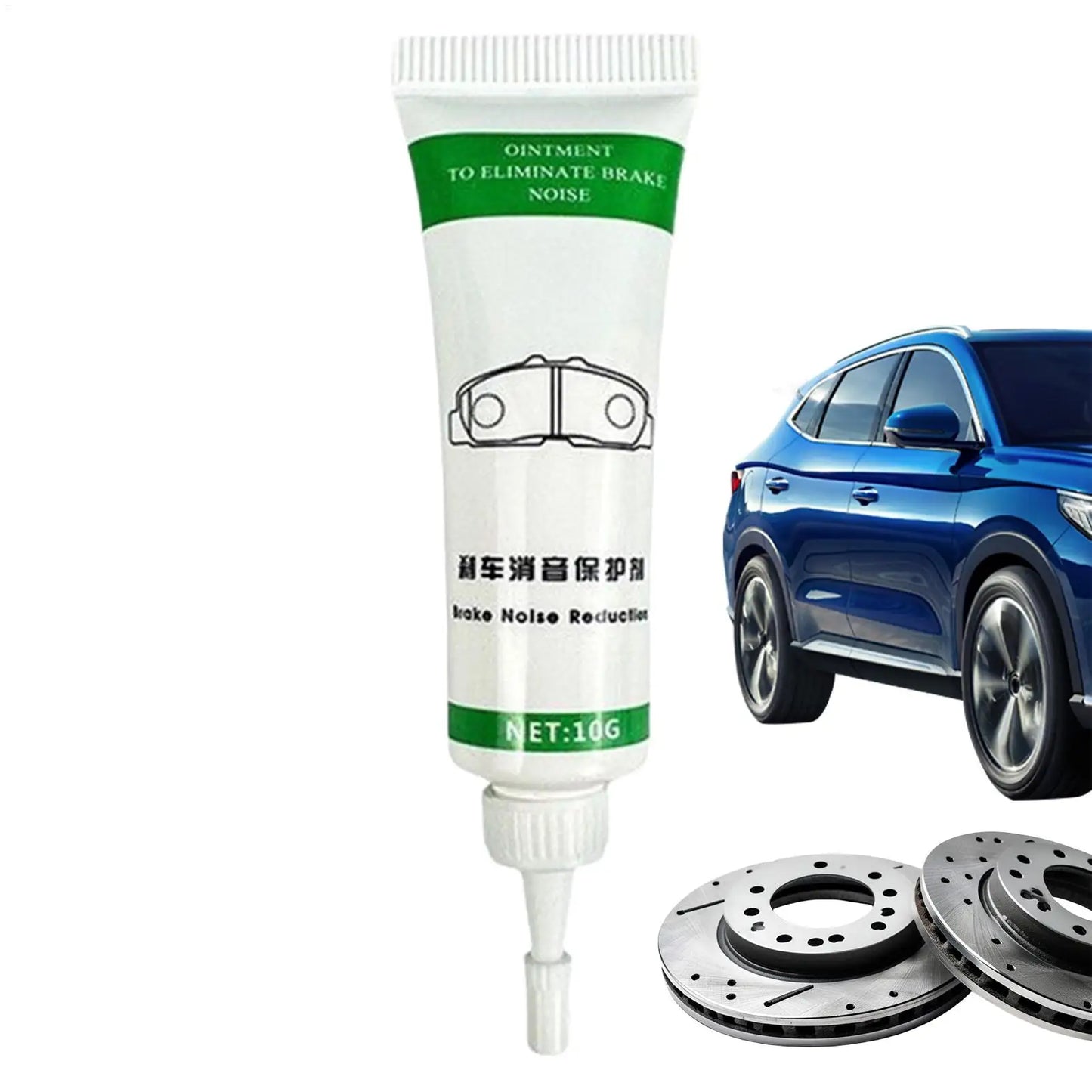 10g Brake Pad Grease | Noise Reduction & Heat-Resistant Lube