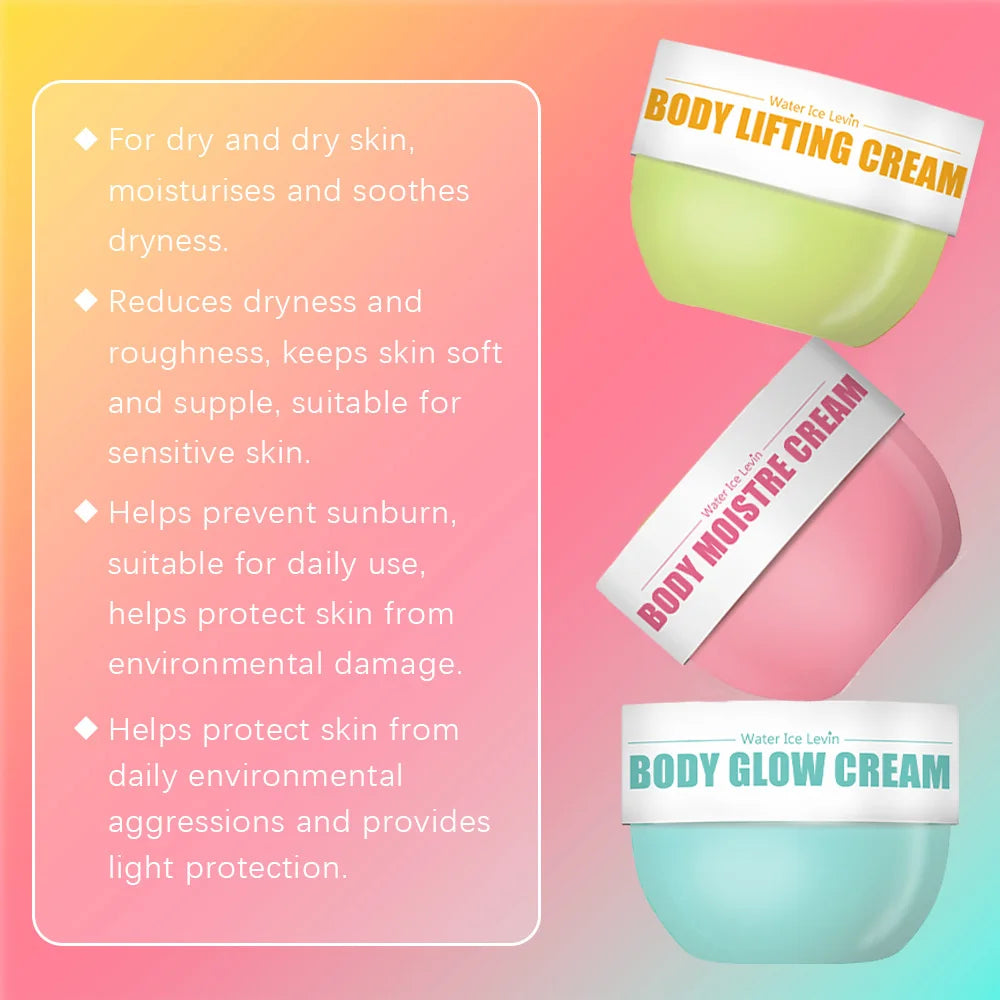 3-Piece Body Firming & Glow Skin Care Cream Set Body Firming Cream Set Peaceful Pleasures Health and Wellness