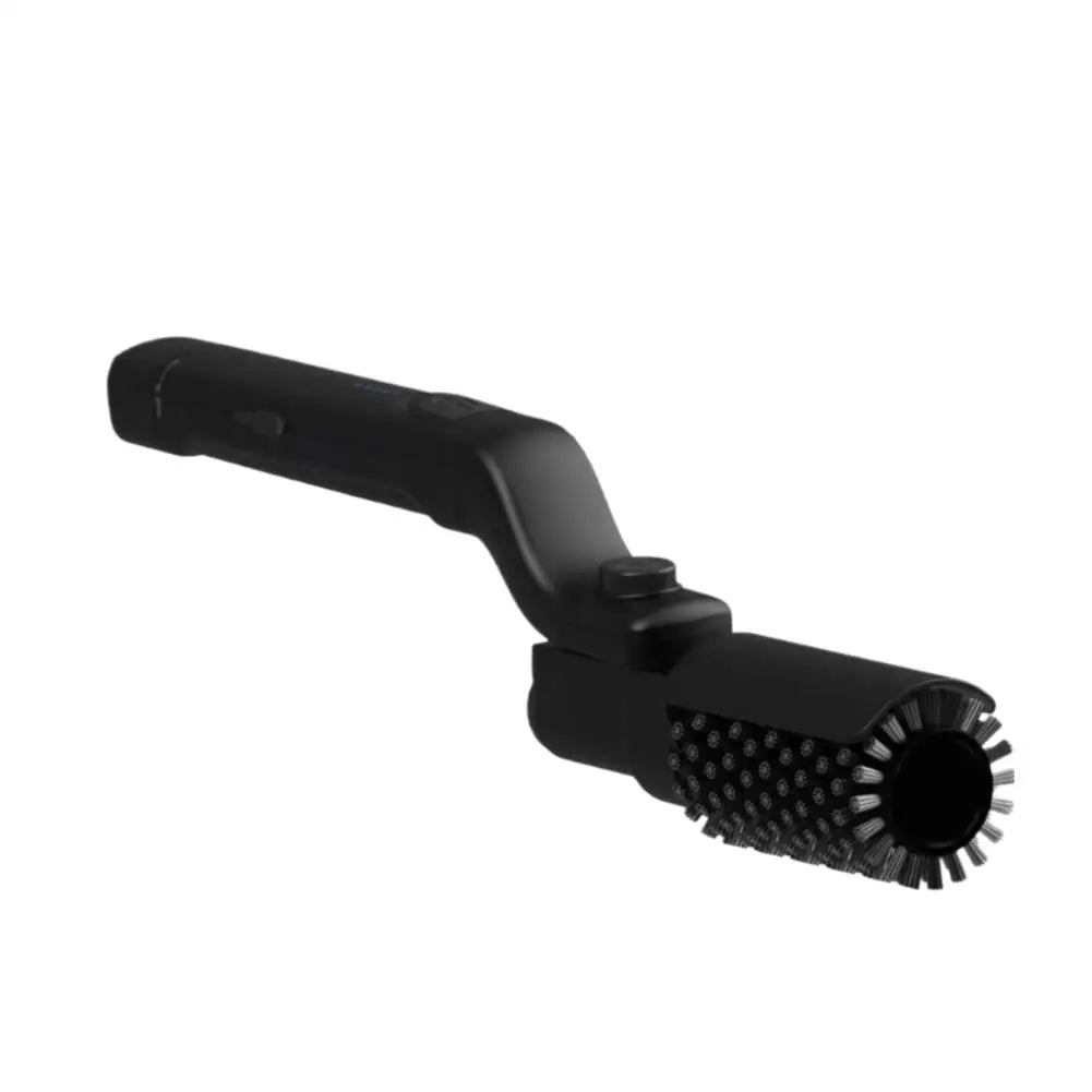 Powerful Electric BBQ Grill Brush Scrubber For Heavy Duty Grease Remove Multi-Function Anti-Splash Kitchen Outdoor Cleaning Tool Peaceful Pleasures Health and Wellness Black