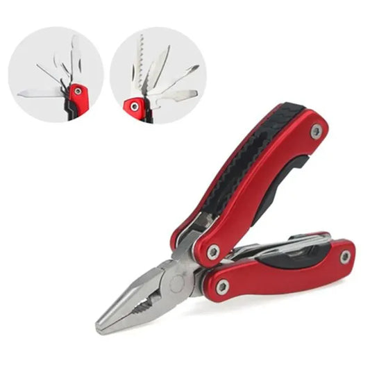 9-in-1 Stainless Steel Multi-Tool Plier for Camping & Outdoor Multi-Tool Plier Peaceful Pleasures Health and Wellness