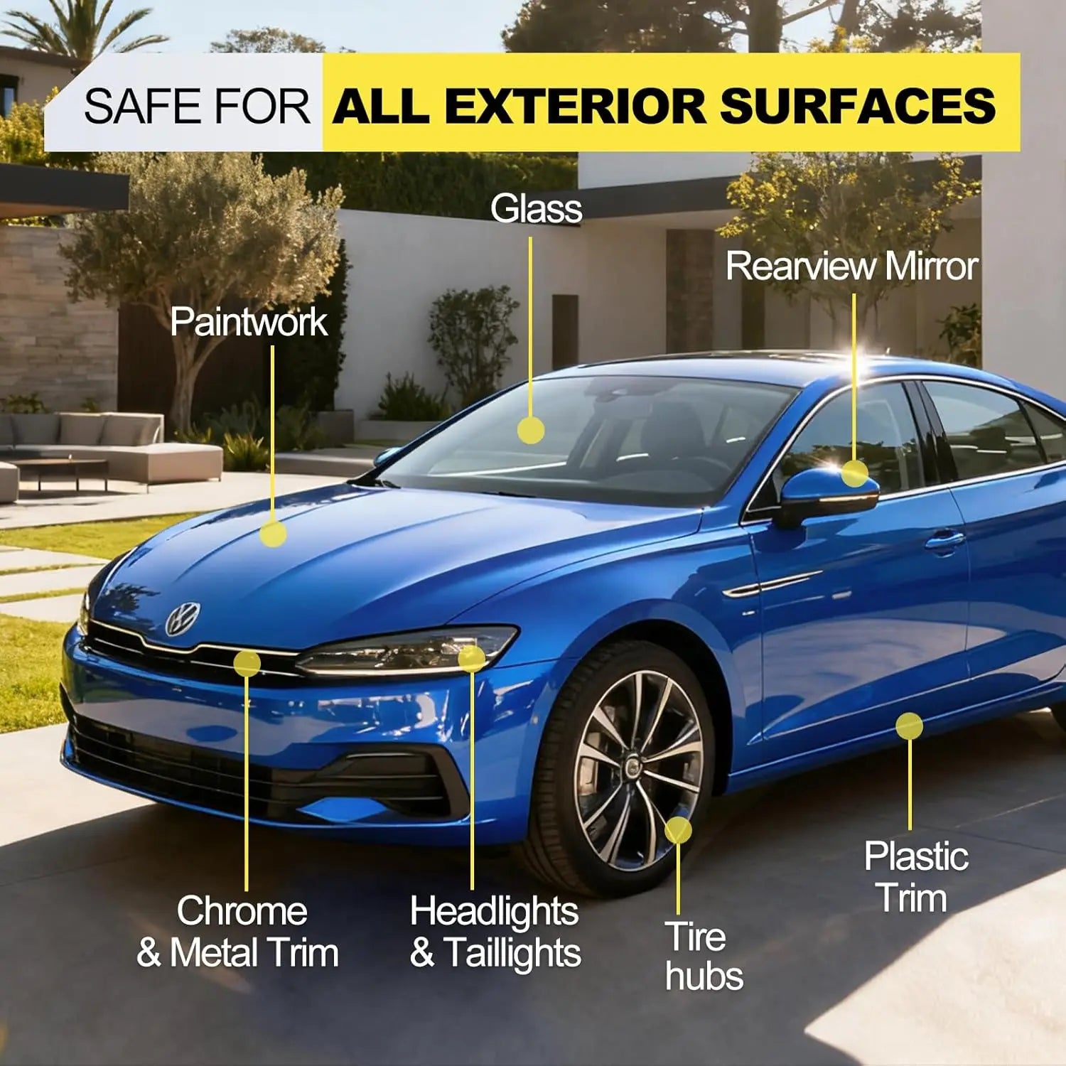 500ML Ceramic Coating Quick Coating Agent for Car Motorcycles Truck RVs Hydrophobic Water Beading Deep Gloss Long Lasting Polish Peaceful Pleasures Health and Wellness