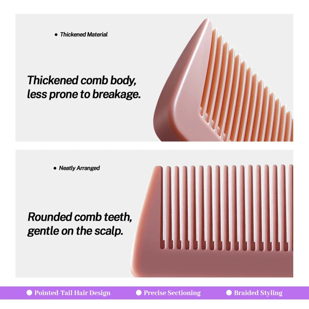 Pointed Tail Comb Set 3/5/10 Pcs – Anti-Static Hair Pick