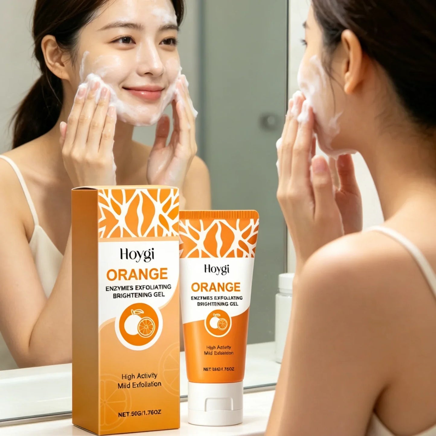 Hoygi Enzyme Exfoliating Brightening Gel – Orange Oil Control