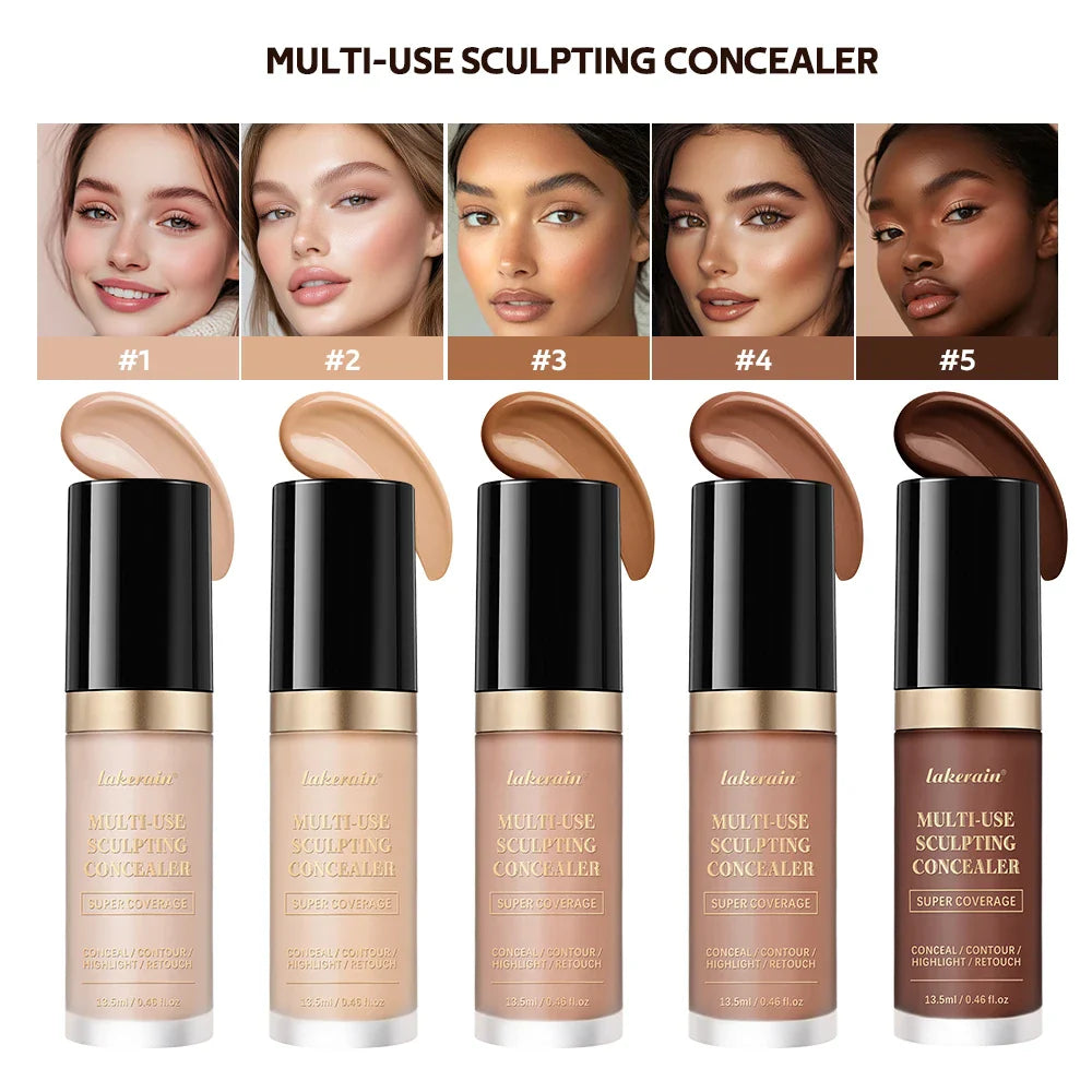 ibcccndc Super Coverage Concealer – Oil-Free Long-Wear Matte