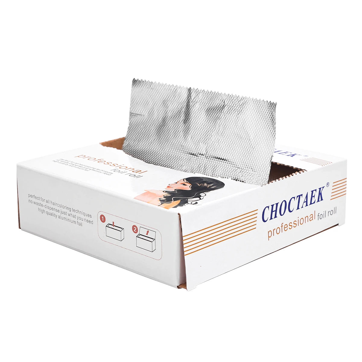 200pcs/Box Perming Aluminum Foil for Hair Professional Embossed Hair Foil Roll Hair Coloring Highlighting Foils for Bleaching Peaceful Pleasures Health and Wellness A