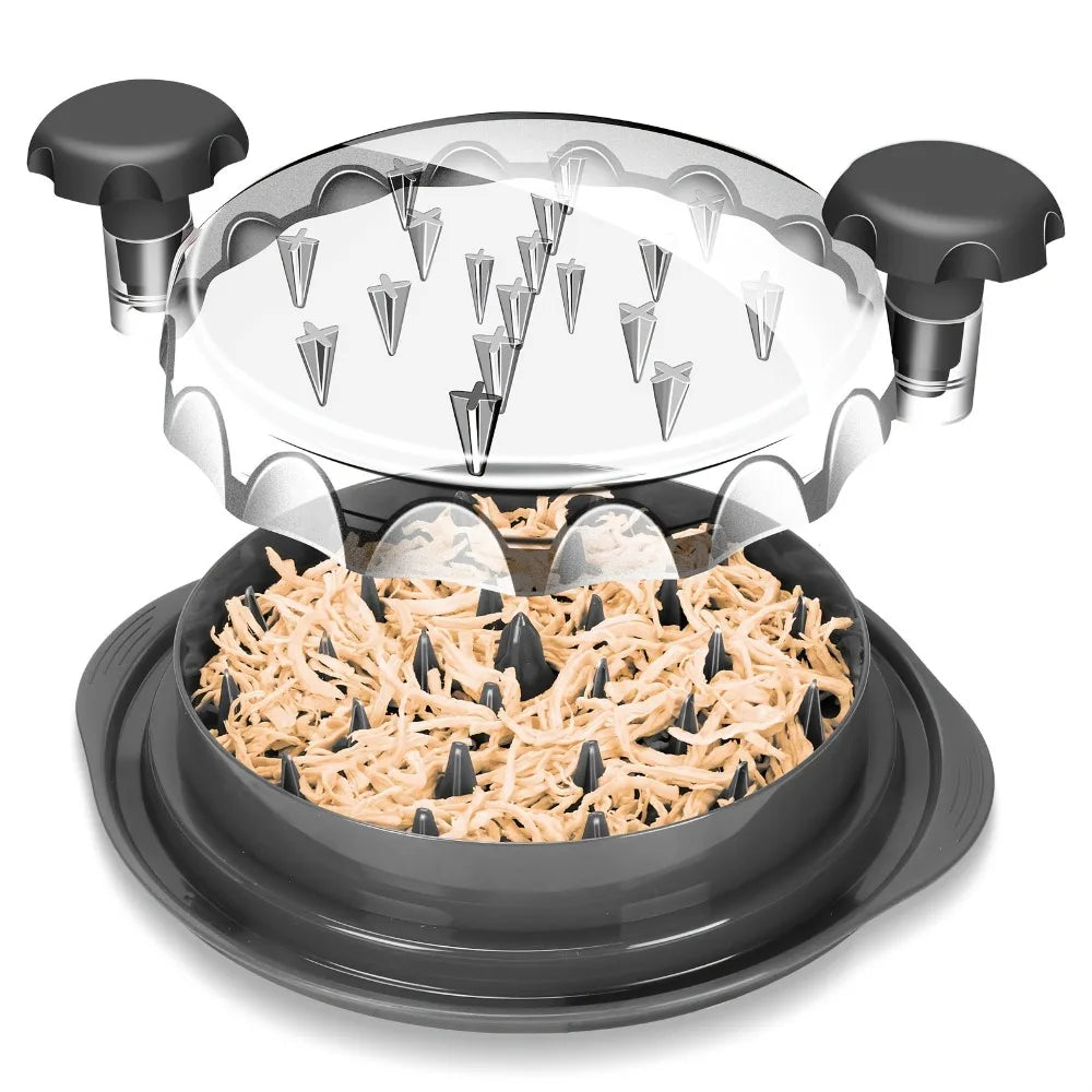 Chicken Shredder Tool with Lid | Meat Shredder for Pork & Beef