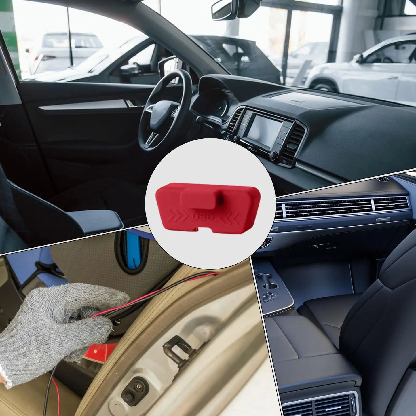 Silicone OBD Port Dust Cover | Waterproof Protective Cap