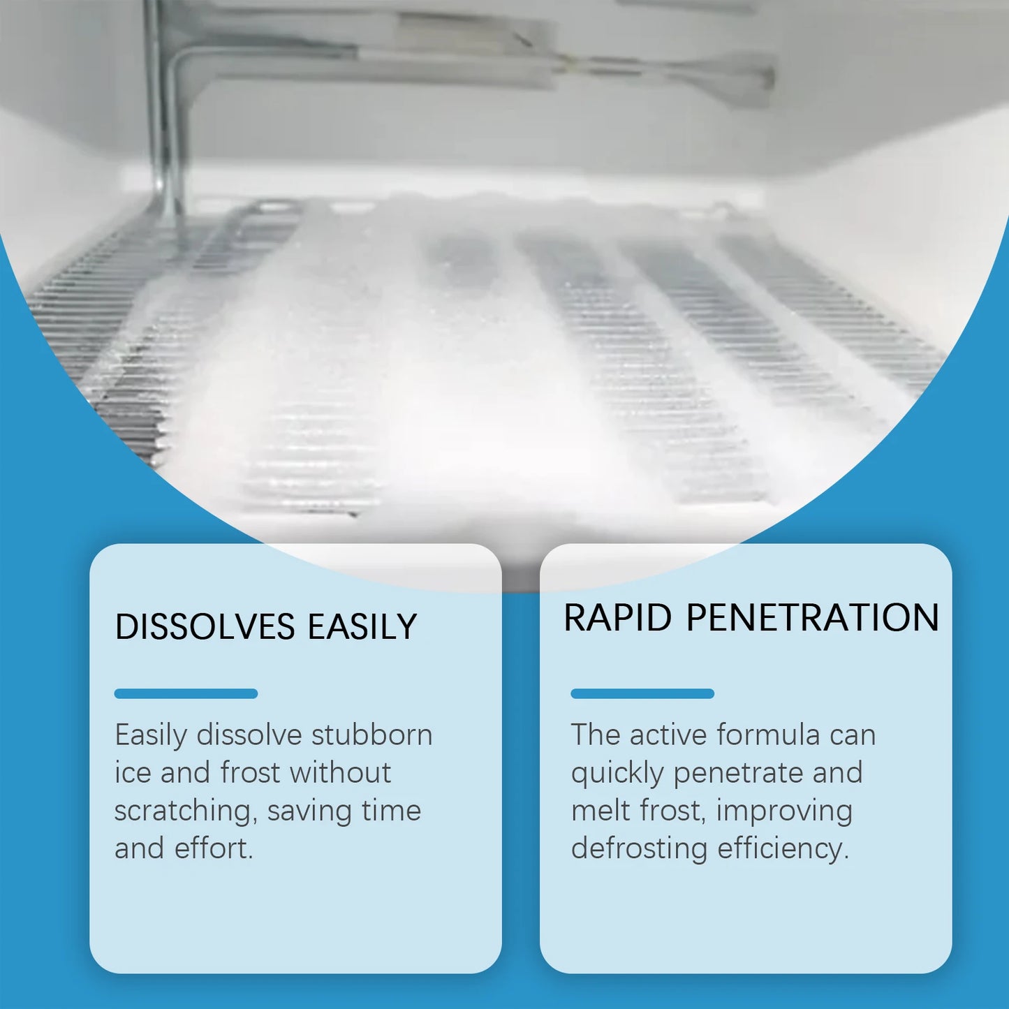 Jakehoe Freezer Defrost Spray – Fast Ice Removal 120ml