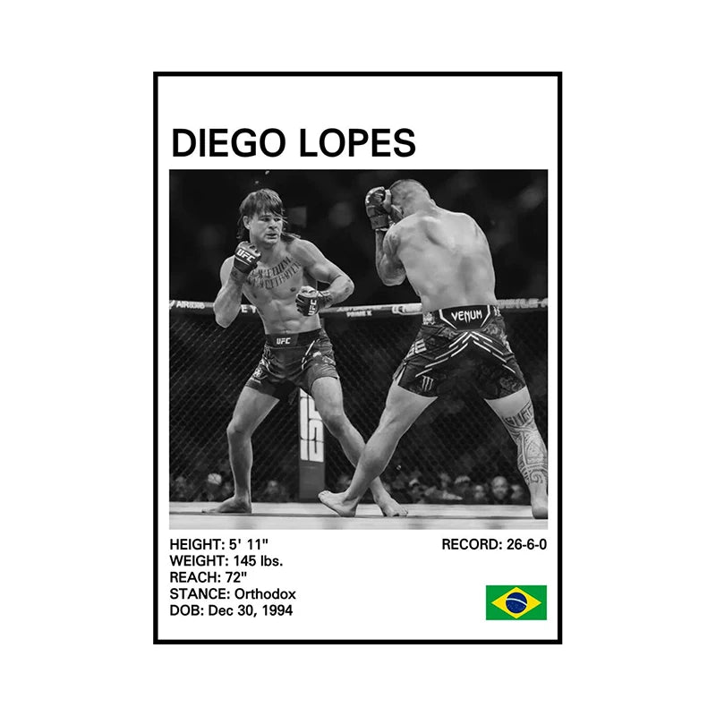 Black and White Boxing Legends Canvas Poster Boxing Inspirational Canvas Painting Print Wall Art for Gym Bedroom Home Decor Peaceful Pleasures Health and Wellness