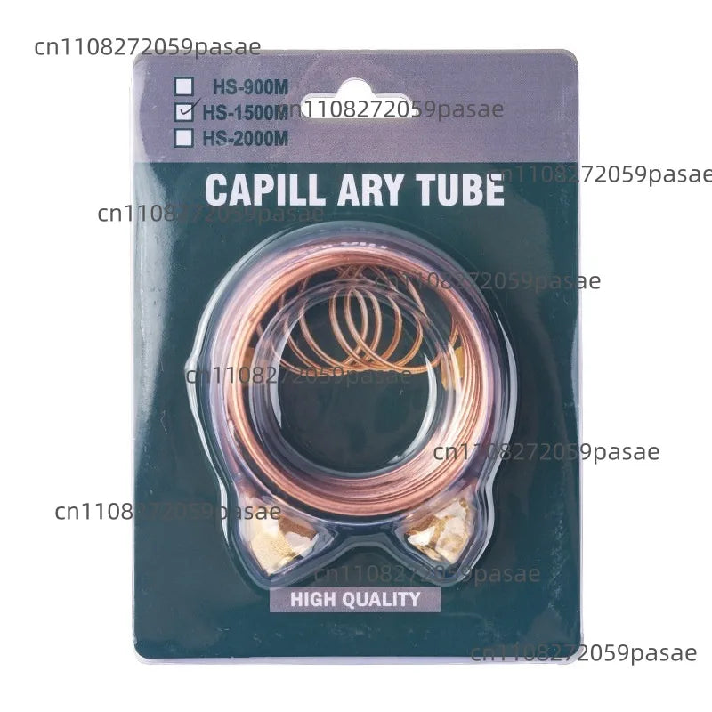 Copper Refrigerator Capillary Assembly with Nut | Refrigeration Pipeline