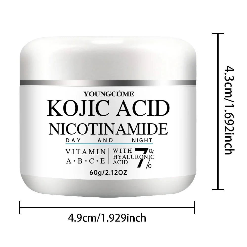 Kojic Acid & Nicotinamide Face Cream – Anti-Aging Moisturiser Anti-Aging Face Cream Peaceful Pleasures Health and Wellness 60g