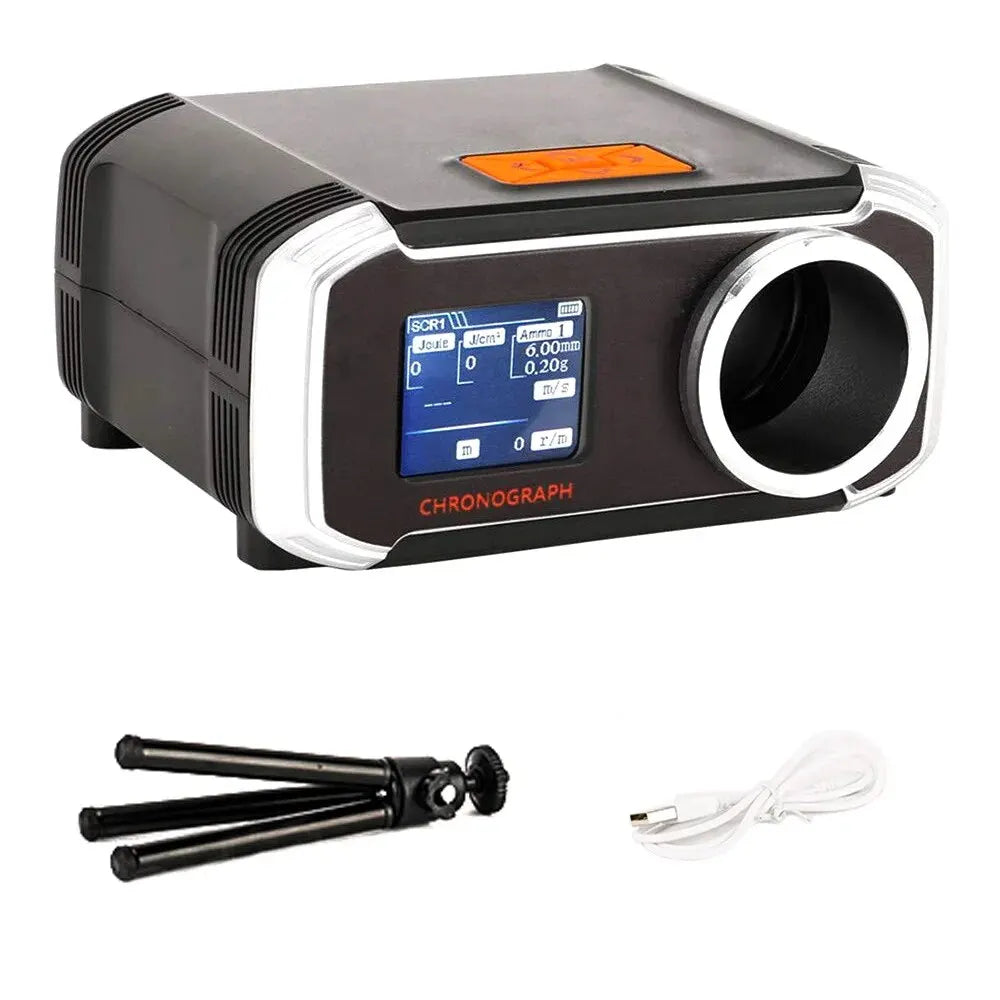 Bluetooth-Compatible Chronograph Speed Meter Velocity LCD Screen Display Speed Measuring Instruments Slingshot Bow Speed Meter Peaceful Pleasures Health and Wellness With Bluetooth