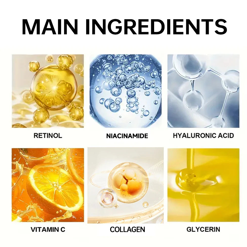 Retinal Face Serum – Niacinamide, Vitamin C/E & Hyaluronic Acid